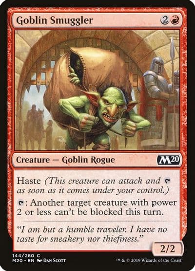 Goblin Smuggler Core Set 2020 Magic card