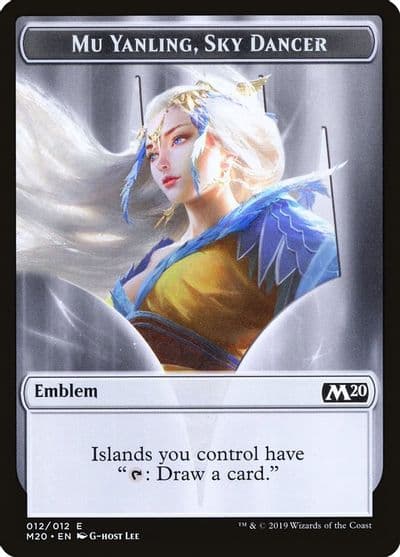 Emblem Mu Yanling Sky Dancer Core Set 2020 Magic card