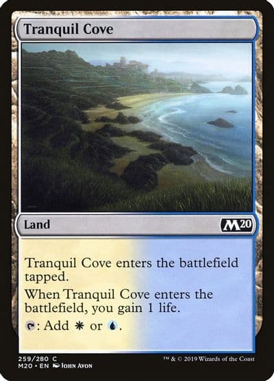 Tranquil Cove Core Set 2020 Magic card