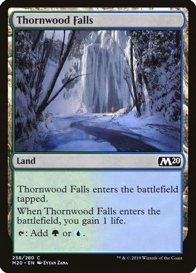 Thornwood Falls Core Set 2020 Magic card