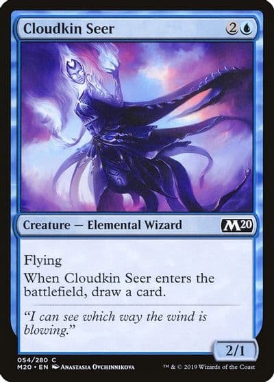Cloudkin Seer Core Set 2020 Magic card