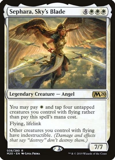 Sephara Skys Blade Core Set 2020 Magic card