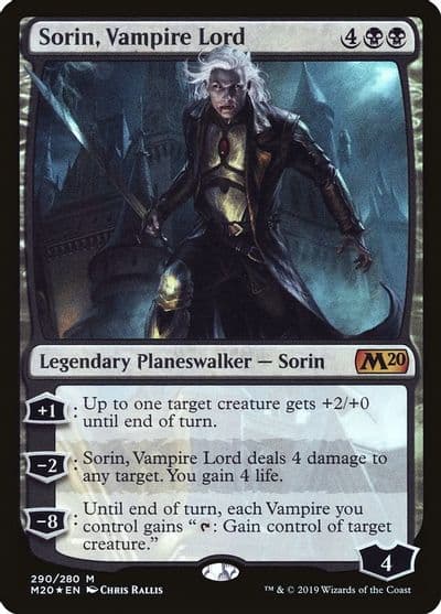 Sorin Vampire Lord Core Set 2020 Magic card