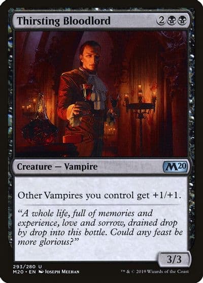 Thirsting Bloodlord Core Set 2020 Magic card