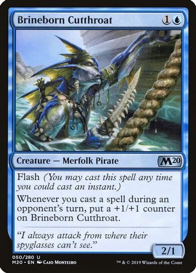 Brineborn Cutthroat Core Set 2020 Magic card