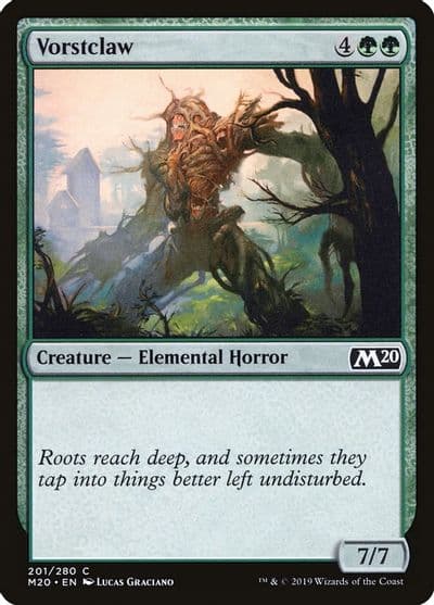 Vorstclaw Core Set 2020 Magic card