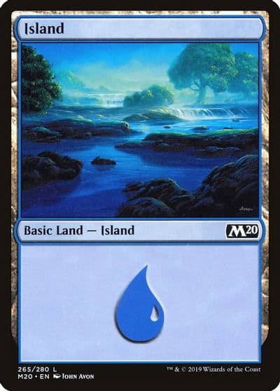 Island Core Set 2020 Magic card