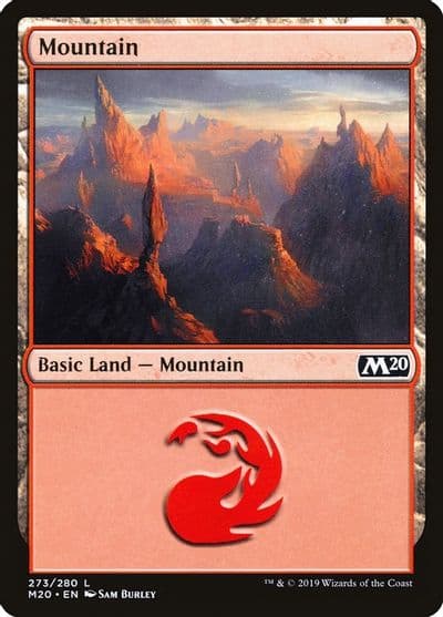 Mountain Core Set 2020 Magic card