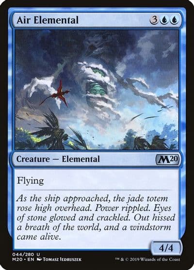 Air Elemental Core Set 2020 Magic card