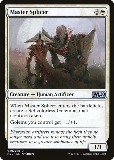 Master Splicer Core Set 2020 Magic card