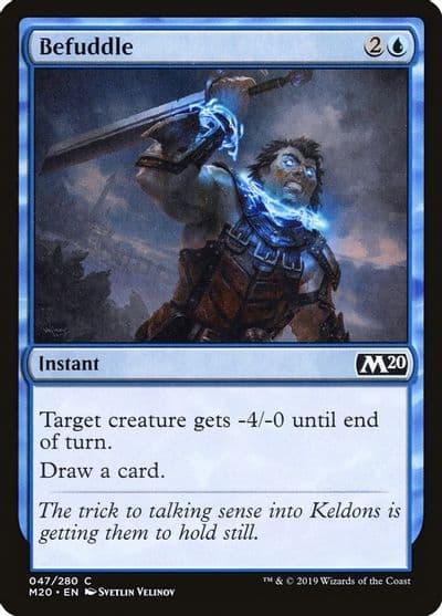 Befuddle Core Set 2020 Magic card