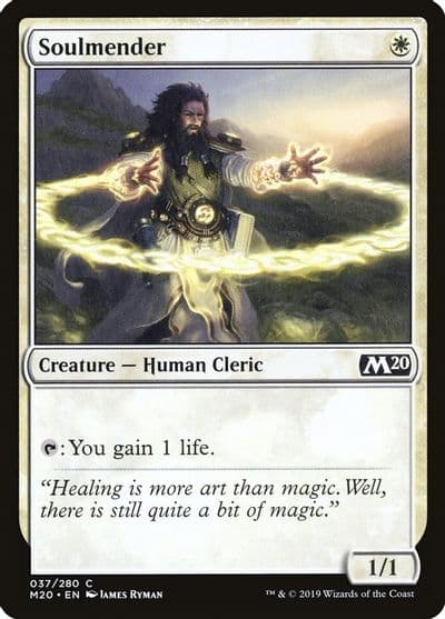 Soulmender Core Set 2020 Magic card