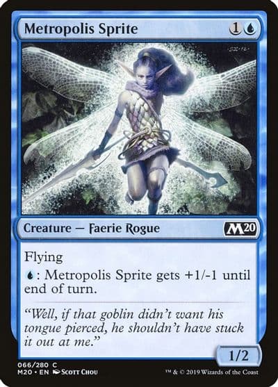 Metropolis Sprite Core Set 2020 Magic card