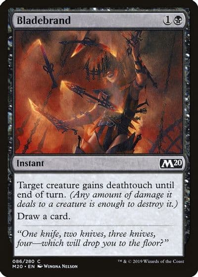 Bladebrand Core Set 2020 Magic card