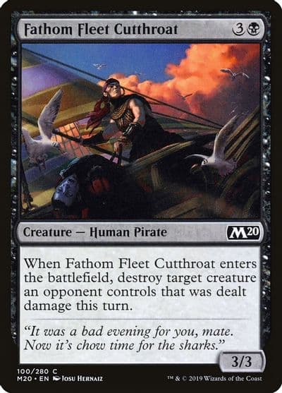 Fathom Fleet Cutthroat Core Set 2020 Magic card