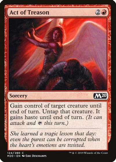 Act of Treason Core Set 2020 Magic card