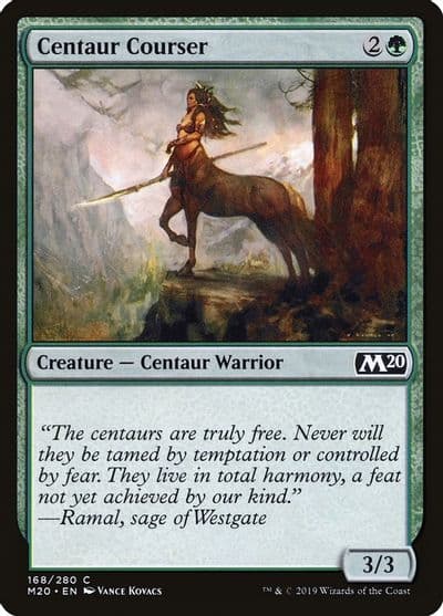 Centaur Courser Core Set 2020 Magic card