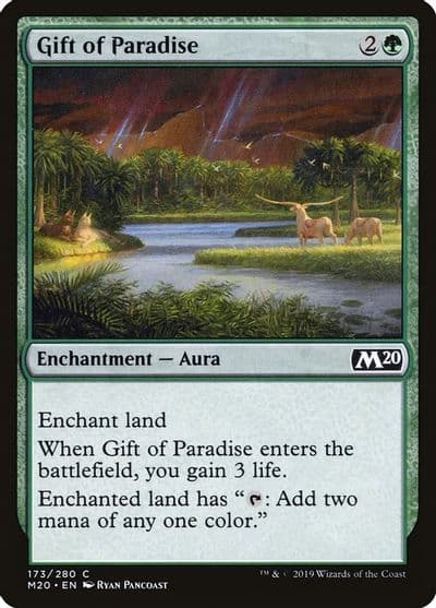 Gift of Paradise Core Set 2020 Magic card