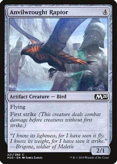 Anvilwrought Raptor Core Set 2020 Magic card