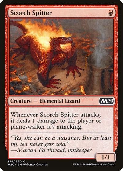 Scorch Spitter Core Set 2020 Magic card