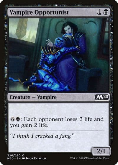 Vampire Opportunist Core Set 2020 Magic card