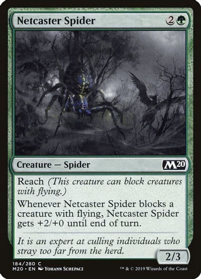 Netcaster Spider Core Set 2020 Magic card