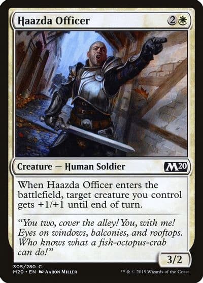 Haazda Officer Core Set 2020 Magic card