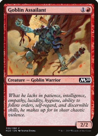 Goblin Assailant Core Set 2020 Magic card