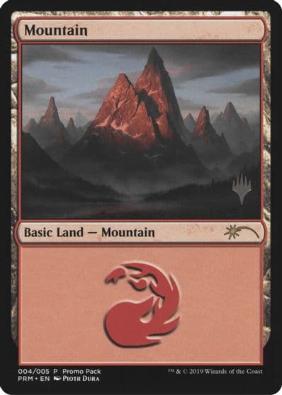 Mountain Promo Pack: Core Set 2020 Magic card