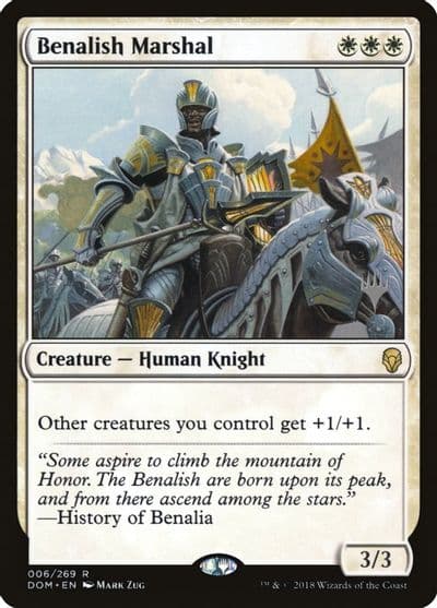 Benalish Marshal Promo Pack: Core Set 2020 Magic card