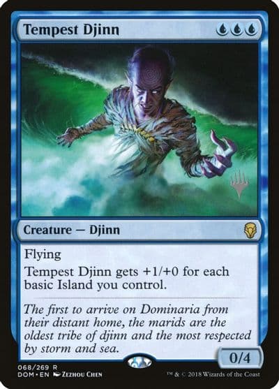 Tempest Djinn Promo Pack: Core Set 2020 Magic card