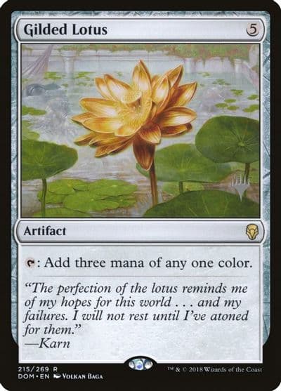 Gilded Lotus Promo Pack: Core Set 2020 Magic card