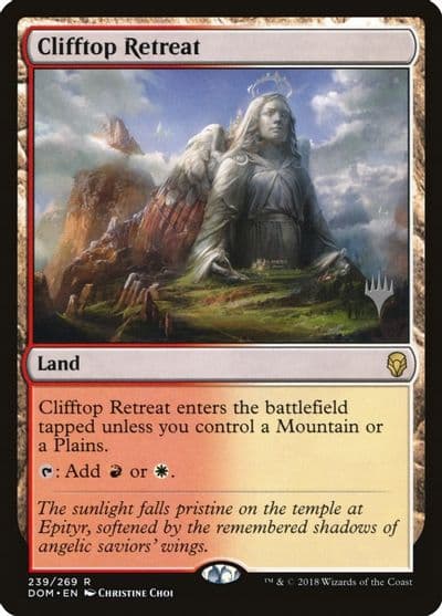 Clifftop Retreat Promo Pack: Core Set 2020 Magic card