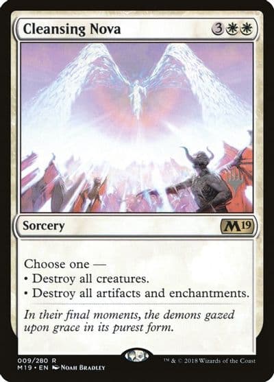Cleansing Nova Promo Pack: Core Set 2020 Magic card
