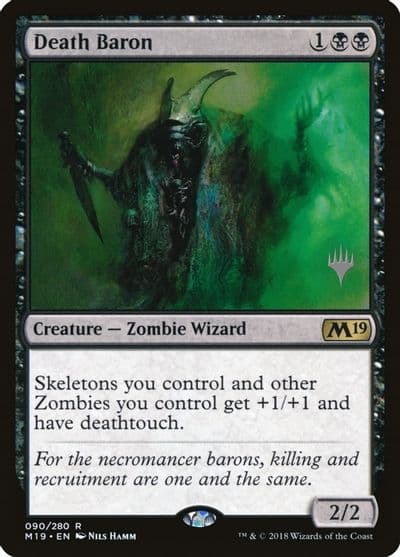 Death Baron Promo Pack: Core Set 2020 Magic card