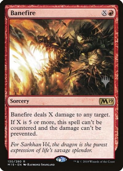 Banefire Promo Pack: Core Set 2020 Magic card