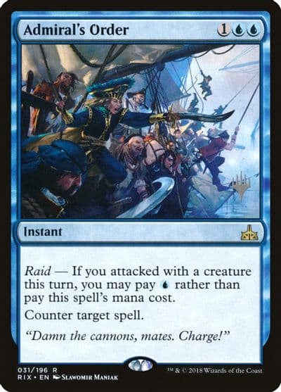 Admirals Order Promo Pack: Core Set 2020 Magic card