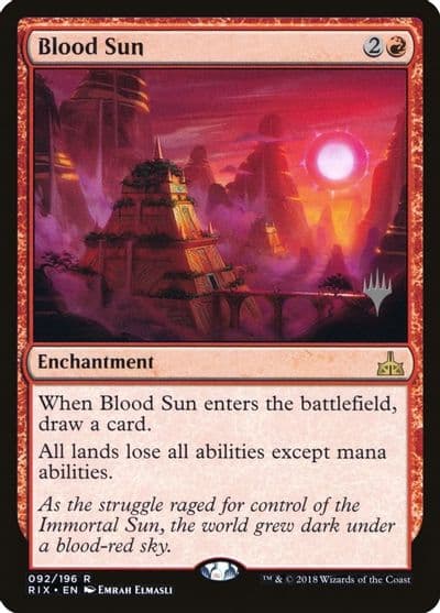 Blood Sun Promo Pack: Core Set 2020 Magic card