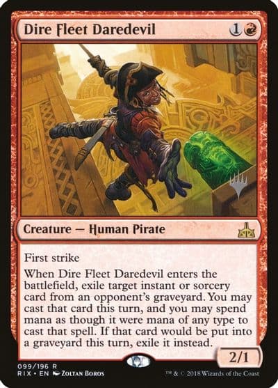 Dire Fleet Daredevil Promo Pack: Core Set 2020 Magic card