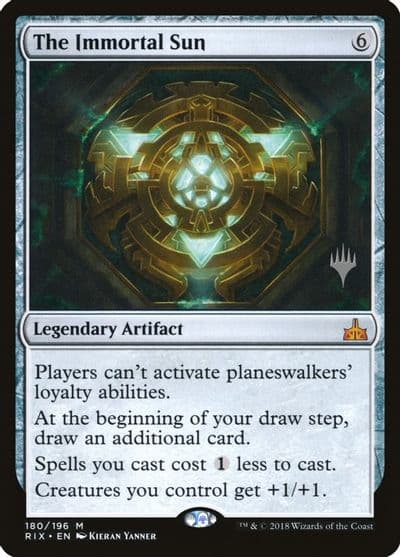 The Immortal Sun Promo Pack: Core Set 2020 Magic card