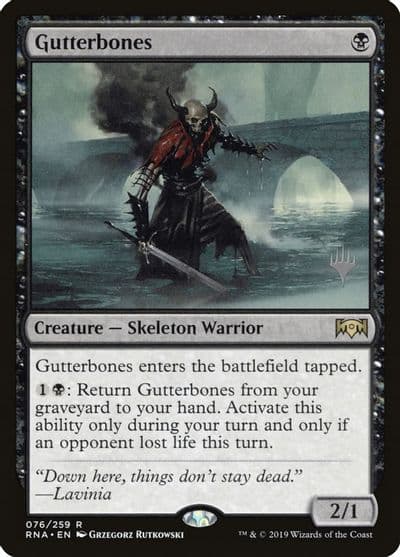 Gutterbones Promo Pack: Core Set 2020 Magic card