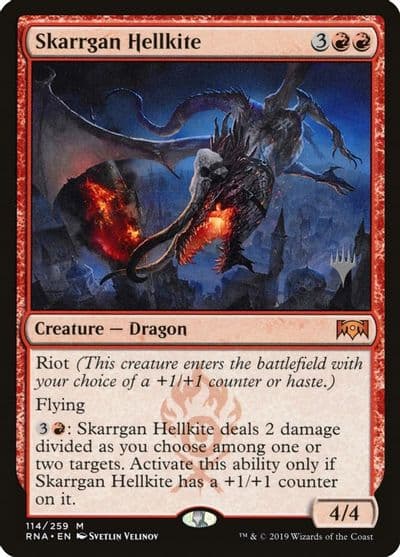 Skarrgan Hellkite Promo Pack: Core Set 2020 Magic card