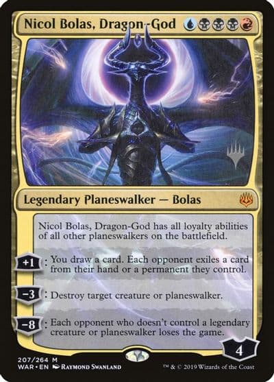 Nicol Bolas Dragon God Promo Pack: Core Set 2020 Magic card