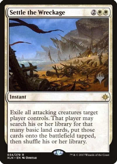 Settle the Wreckage Promo Pack: Core Set 2020 Magic card