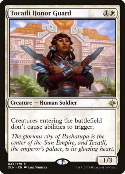 Tocatli Honor Guard Promo Pack: Core Set 2020 Magic card