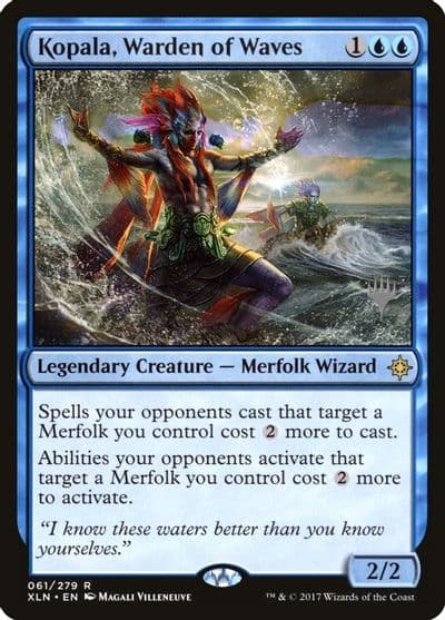 Kopala Warden of Waves Promo Pack: Core Set 2020 Magic card