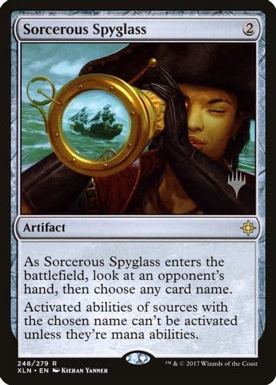 Sorcerous Spyglass Promo Pack: Core Set 2020 Magic card