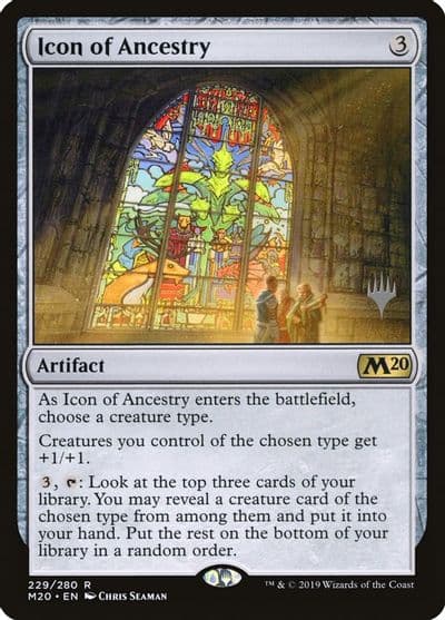 Icon of Ancestry Promo Pack: Core Set 2020 Magic card