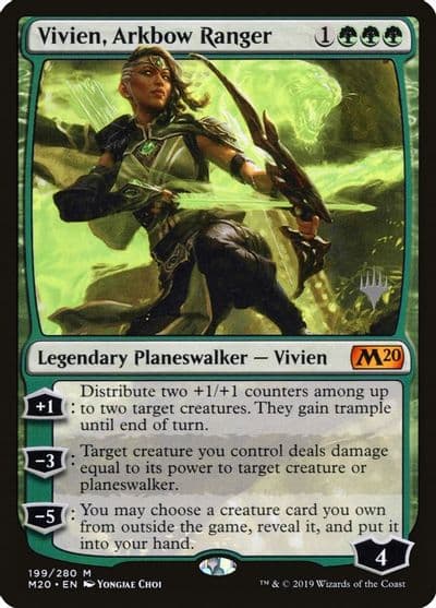 Vivien Arkbow Ranger Promo Pack: Core Set 2020 Magic card