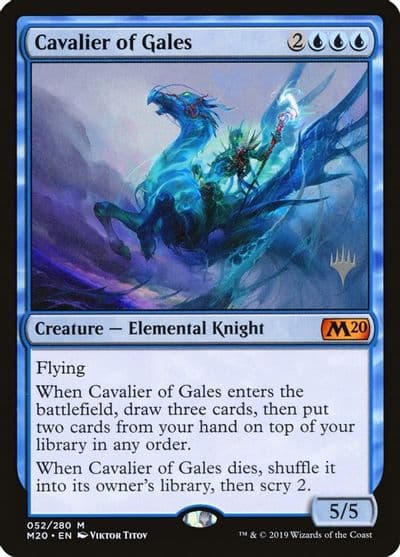 Cavalier of Gales Promo Pack: Core Set 2020 Magic card